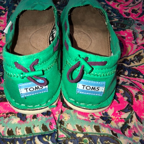 Turquoise TOMS - Picture 3 of 4